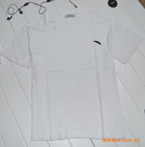 N02夏季男装男款短袖T恤仿牌子运动T恤衫厂家
