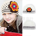 儿童手工帽 针织帽 童帽 手钩帽子 婴儿帽crochet hat wholesale