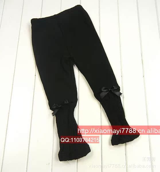 【2011年韩版时尚衣族冬季蝴蝶结<em>毛线女童短</em>