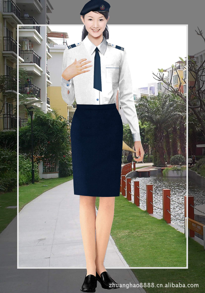 深圳壮豪供应,批发春夏季<em>酒店</em>物业长袖<em>保安服</em>