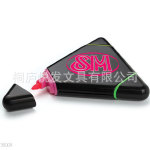 供应三角荧光笔 2011热销三角荧光笔 广告三角荧光笔