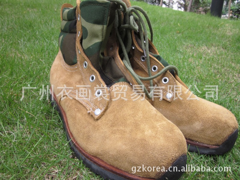 正品35146工厂91夏季跳伞皮鞋\/91夏跳\/91翻毛