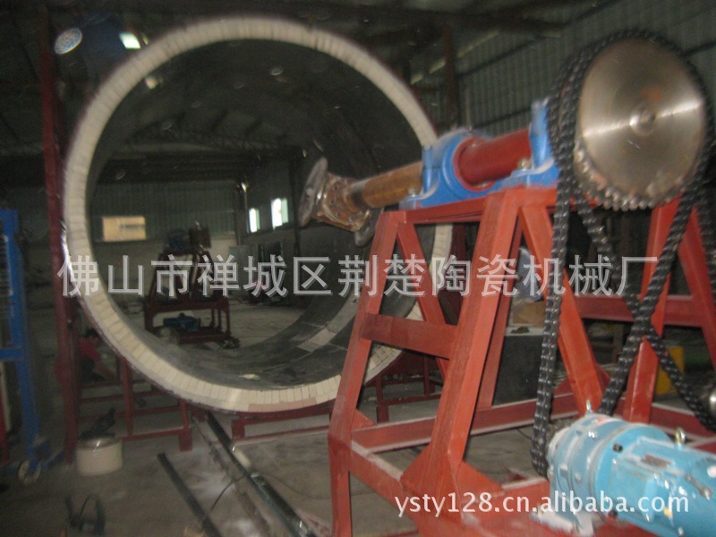 行业专用设备 陶瓷加工机械 其他陶瓷加工机械 滚塑炉转动总体图 图集