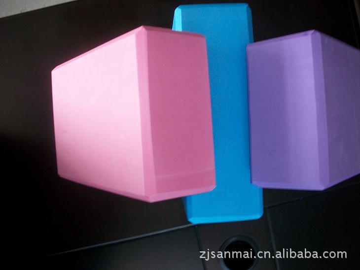 瑜伽砖-供应 环保高密度瑜伽砖EVE材质-瑜伽砖