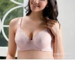 供应8612#全棉有钢圈 薄棉C罩杯 肩开式 喂奶胸罩 内衣 哺乳文胸