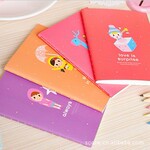 J165 韩国文具 快乐童年记事本 卡通车线本 迷你笔记本