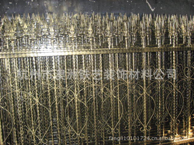 杭州澳洲铁艺装饰材料公司生产批发铁艺围栏铁