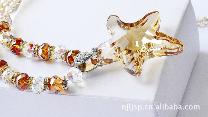 进口饰品 项链 网店<em>代销</em> <em>毛衣</em>链 水晶饰品 礼物