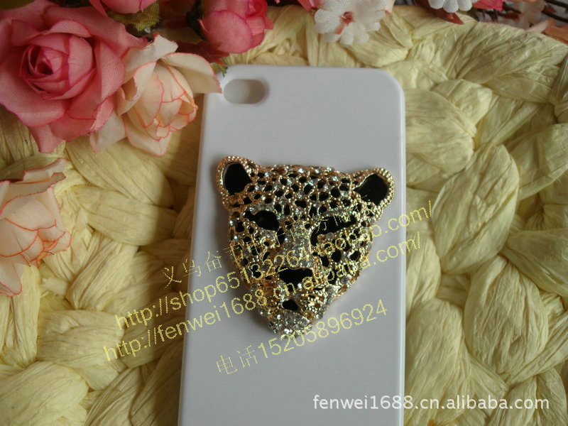 手机钻壳合金配件 手机美容材料包批发 苹果H