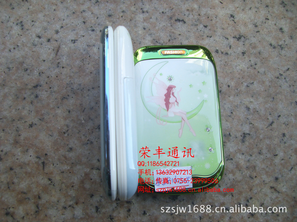 手机批发 厂家直销 女生翻盖机 价格优惠 质量保