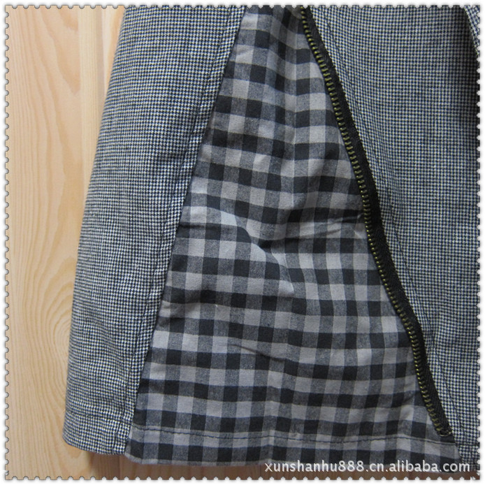 韩单精口<em>女马甲</em> <em>长版</em>品质麻外套 收腰修身-修身