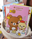 批发热销货源 韩国直送文具kuma粉超爱轻松熊明信片贺卡送信封7g