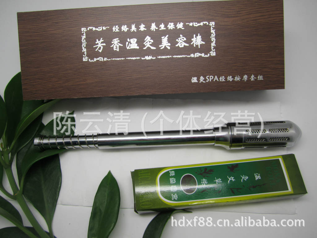 廠傢批發精致純不銹鋼溫灸棒、身體梅花形溫灸器、艾灸棒工廠,批發,進口,代購