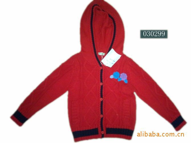 最新日<em>含版</em>时尚女童纯棉<em>毛衣</em> 厂家加工定制图