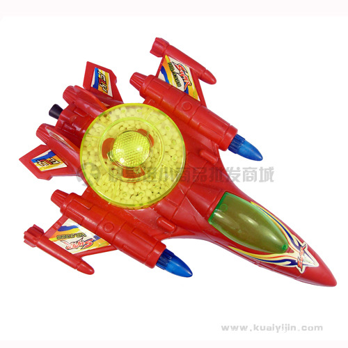 战斗机玩具 拉线雪花飞机 儿童玩具飞机批发 W