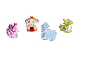 【模型纸房子】模型纸房子价格\/图片_模型纸房