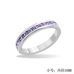 100元饰品混批 人气时尚镶钻韩国明星戒指 情侣戒指4266-19