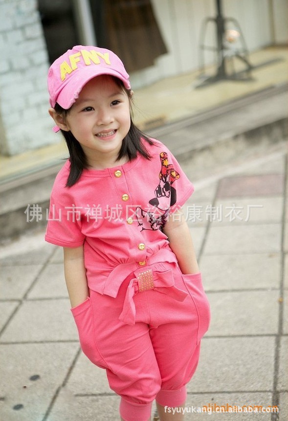 2012夏 新款 韩版<em>女童</em>公主可爱正反两穿全棉套