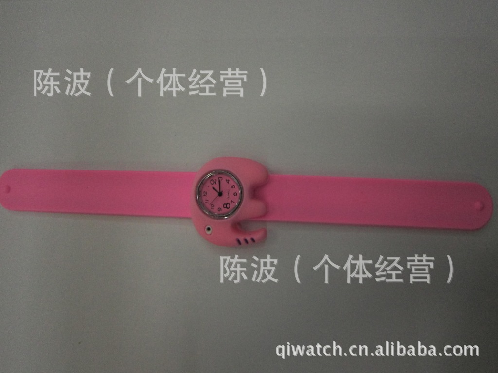 【卡通动物拍拍表 啪啪圈 儿童手表 男生女生小