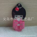 厂家供应|手机贴钻 手机贴 和服女孩 带镜子 贴钻手机壳