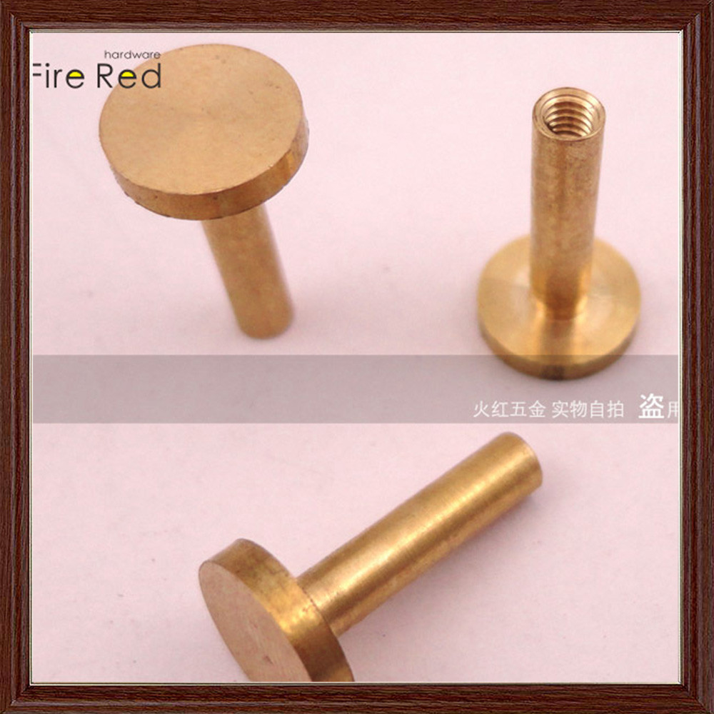 精美8.5X3X13.5铜子母钉螺母,文具钉螺母 