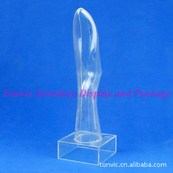 批发采购模特-高档优质透明女脚模特道具\/袜子