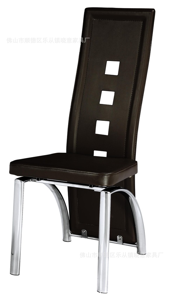 柜类-厂家直销 简约餐椅 不锈钢管餐椅 铁管餐