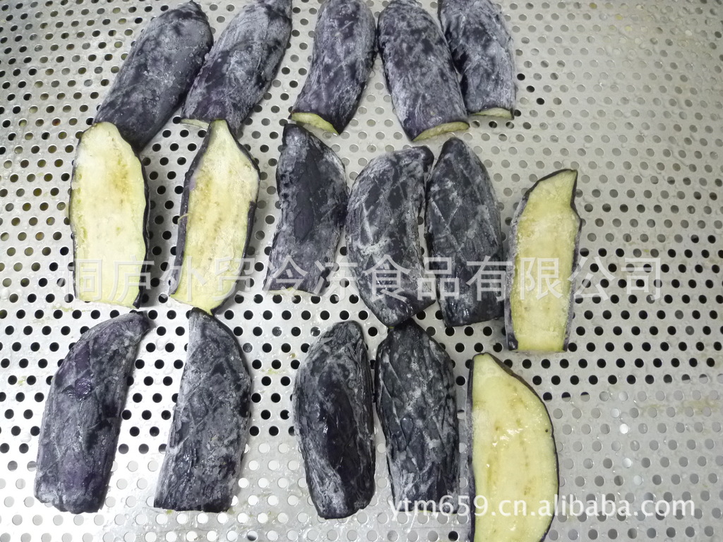 速冻油炸茄子 冷冻茄子 油炸食品 速冻蔬菜