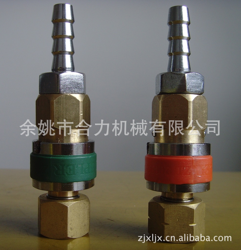 供应割(刀)炬氧气.乙炔快速接头(附防回火:单向