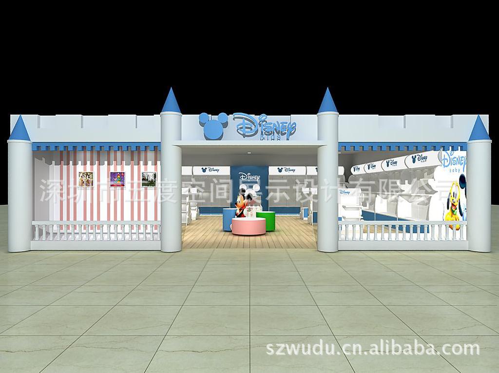 展示柜-知名品牌童装展柜,童装专卖店装修,婴童