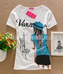 ����T������T106#[�ؼ�]��ֵ��װӡ����ɫŮװ����T��