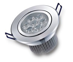 环保喷漆类LED灯具配件 LED天花灯外壳 LED