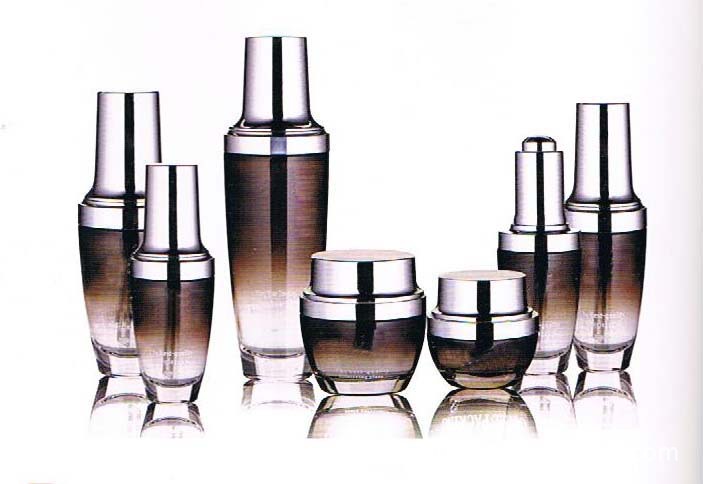 【供应透明玻璃瓶、化妆品瓶 小黑瓶系列】价