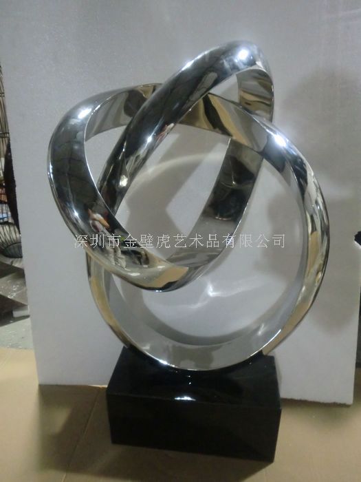 【不锈钢艺术品 家居酒店装饰品 深圳金属雕塑
