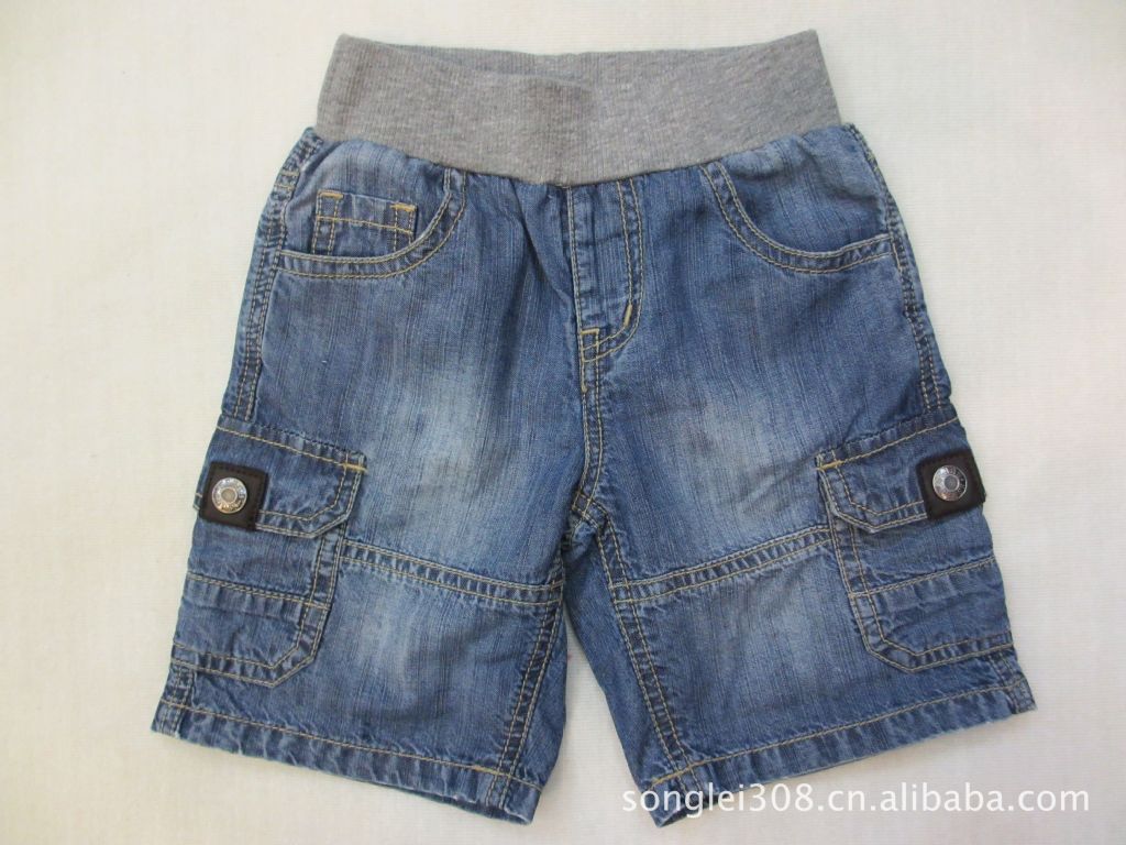 <em>外贸原单</em> guess 新款个性砂洗<em>白</em>牛筋腰百搭牛