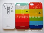 LACOSTE苹果iphone4/4S保护壳鳄鱼T恤衣服手机套PC磨砂彩绘外壳