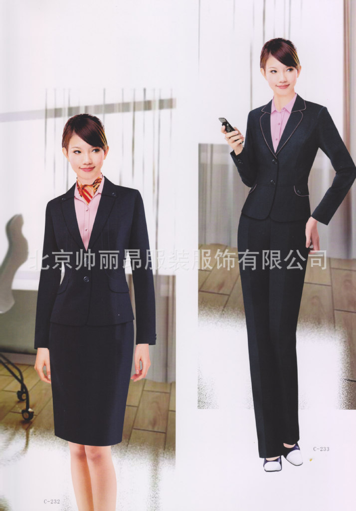 【<em>定做女职业装</em> 女式制服工作服 精品女装 时尚
