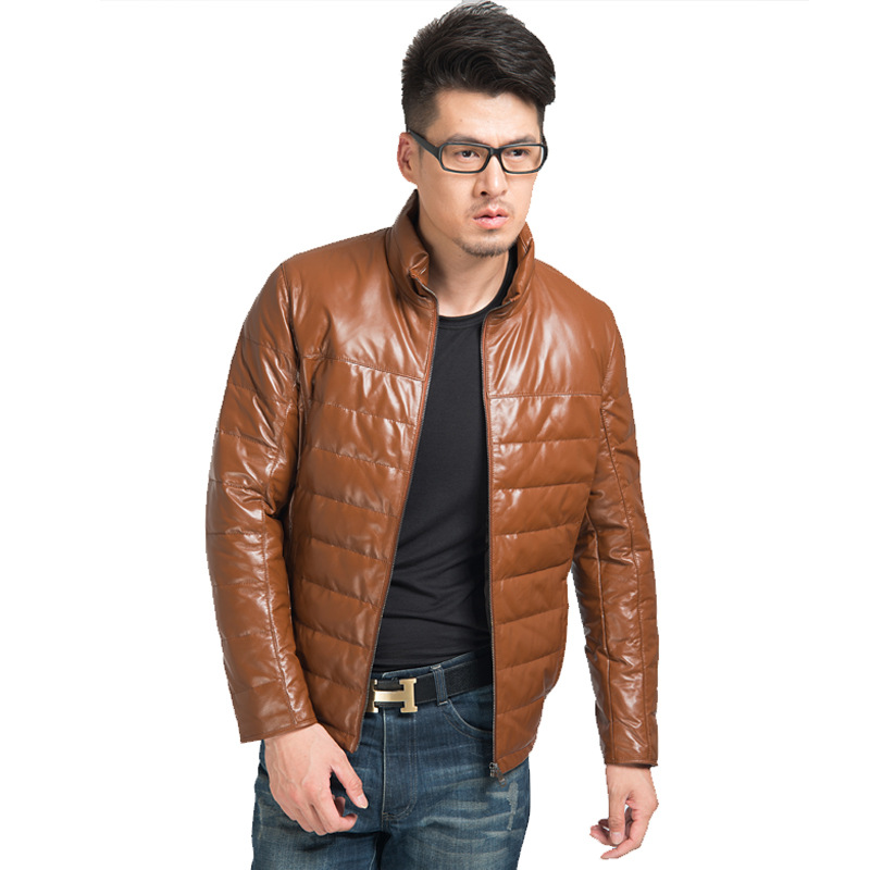 <em>男士</em>品牌皮夹克 皮衣 <em>男士外套</em> 男款 拿货<em>批发</em> 