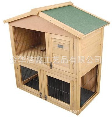 【宠物木屋 宠物兔笼 宠物用品 兔子窝笼 兔笼 