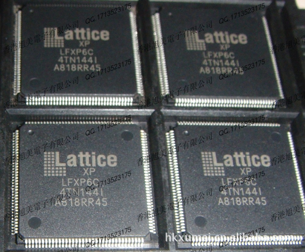 供应lattice嵌入式集成电路ic芯片lfxp6c-4tn144c