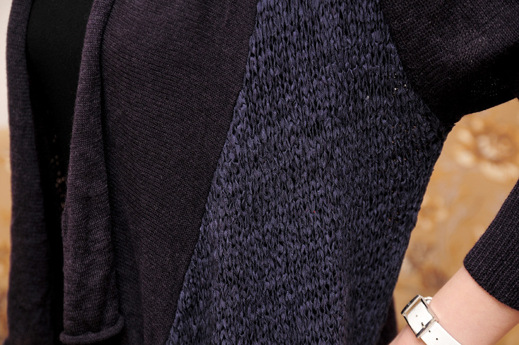 2012秋冬新款<em>前片</em>带子纱长袖短款宽领<em>开衫毛</em>