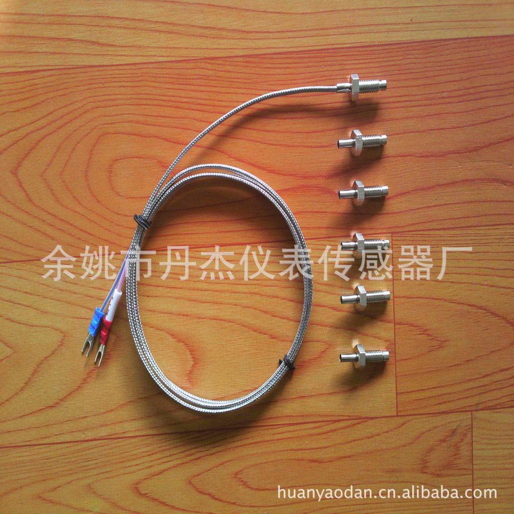 优质供应热电偶 K型E型J型热电偶 M6螺钉式热