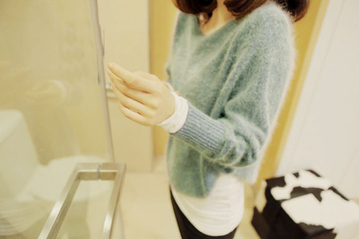 秋装新款女装蝙蝠衫宽松韩版<em>针织开衫女短款</em>毛