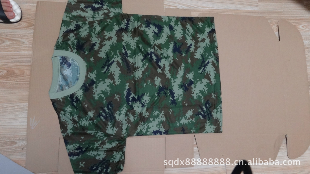 【07武警体能服\/体能服\/迷彩体能服】