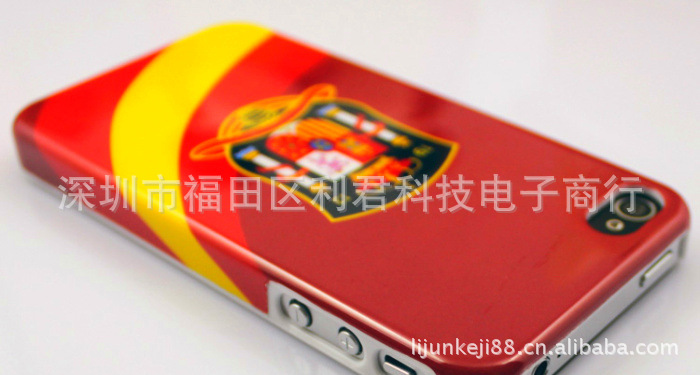 欧洲杯 国家俱乐部 球队足球 iphone4s 手机壳 