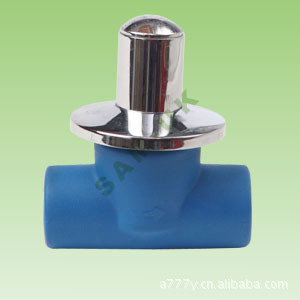 冷热水系统-供应PPR管件 截止阀门 塑料三通 