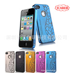 ���� icarer ƻ�� iphone 4 s ��� ��˿ ������ �ֻ� 