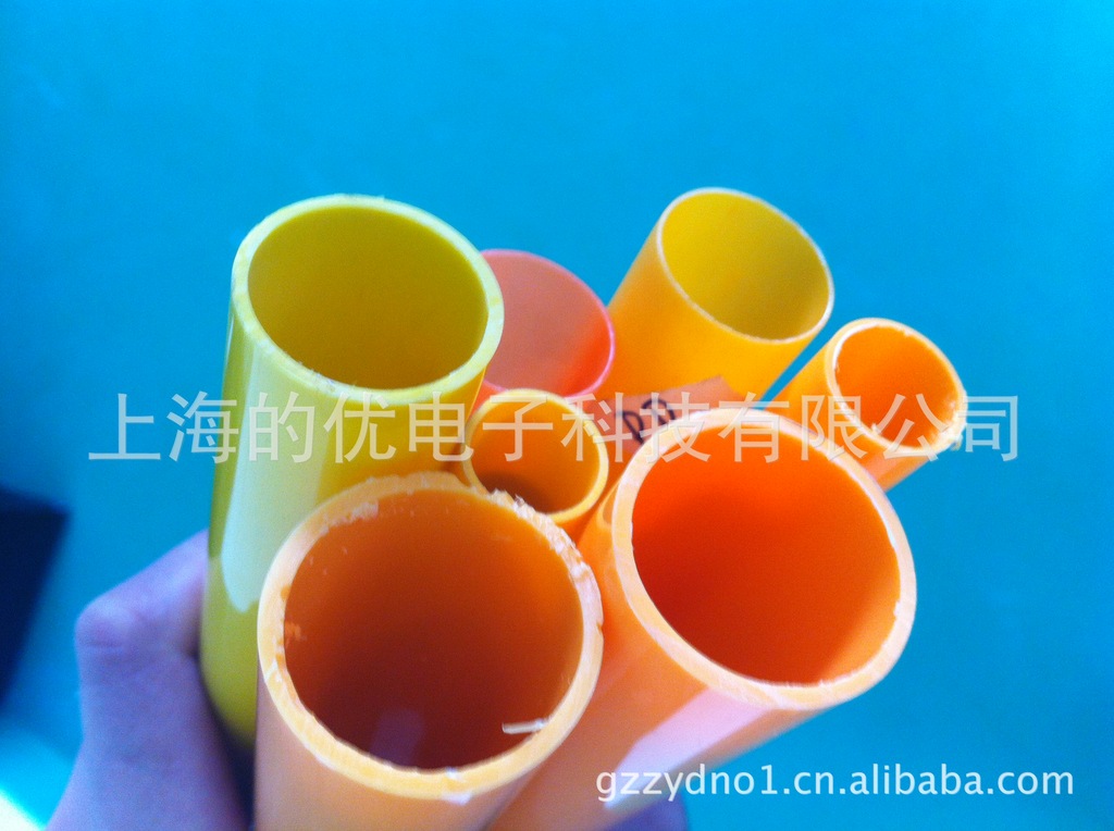 【橙色PVC管 黄色PE管 橙色HDPE管 LDPE管
