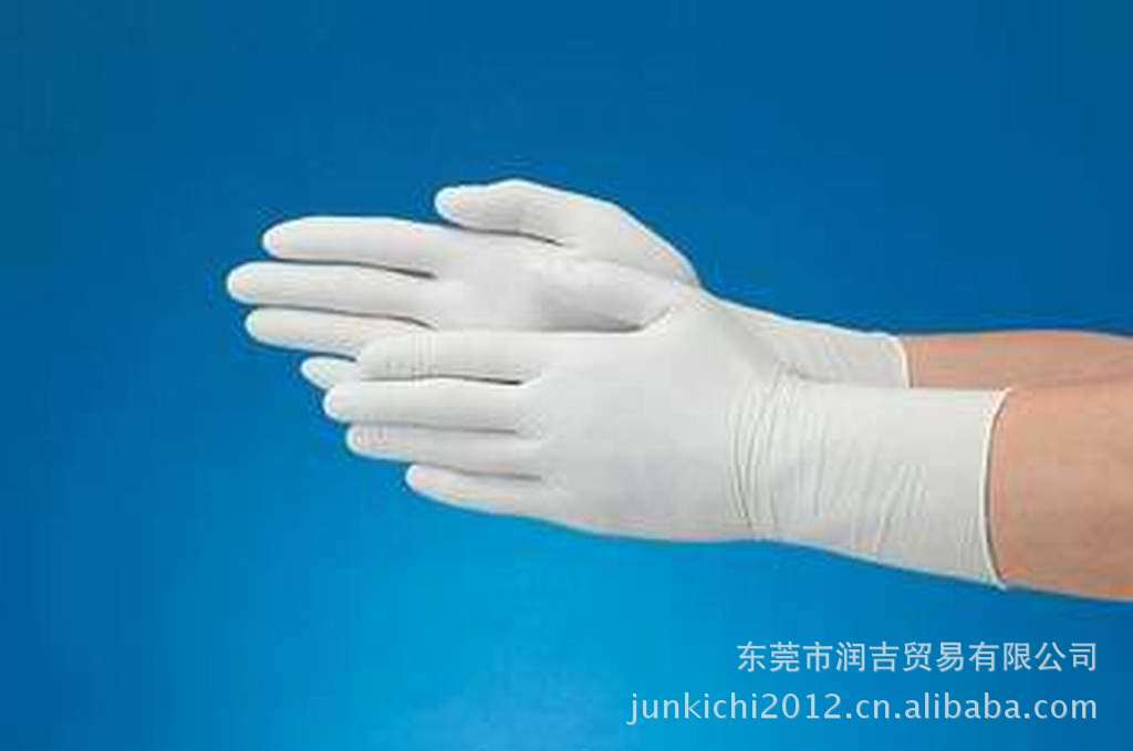 9寸百级丁腈手套 防静电手套图片,9寸百级丁腈
