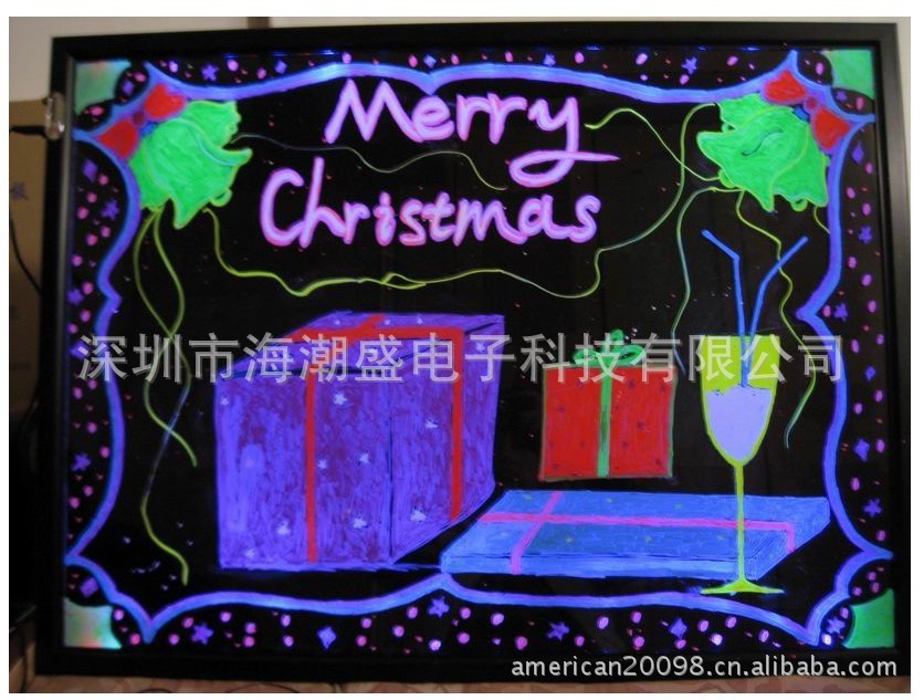 台湾进口10mm荧光笔白板笔,绿板笔,宝宝画板笔,荧光板用笔8色图片_6